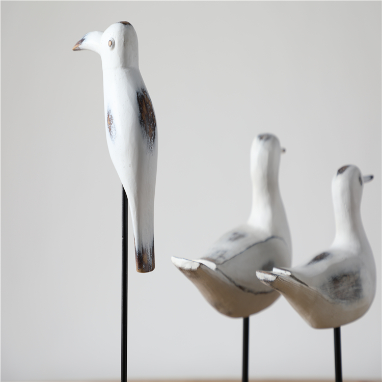 Wholesale Bird Animal hand abstract art craft Statue For Home Decor