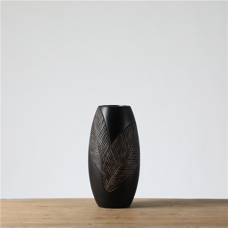Large Tall Floor Standing Polyresin Nordic Home Flower Vase Decoration