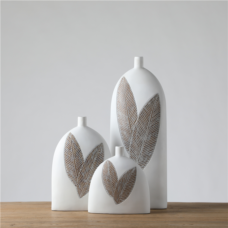 High End Nordic Style Resin decoration centerpiece vases for wedding
