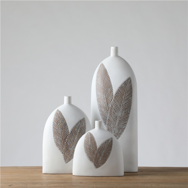 High End Nordic Style Resin decoration centerpiece vases for wedding