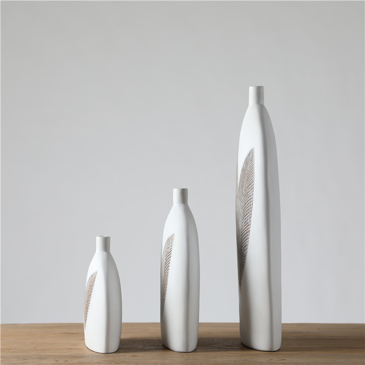 High End Nordic Style Resin decoration centerpiece vases for wedding