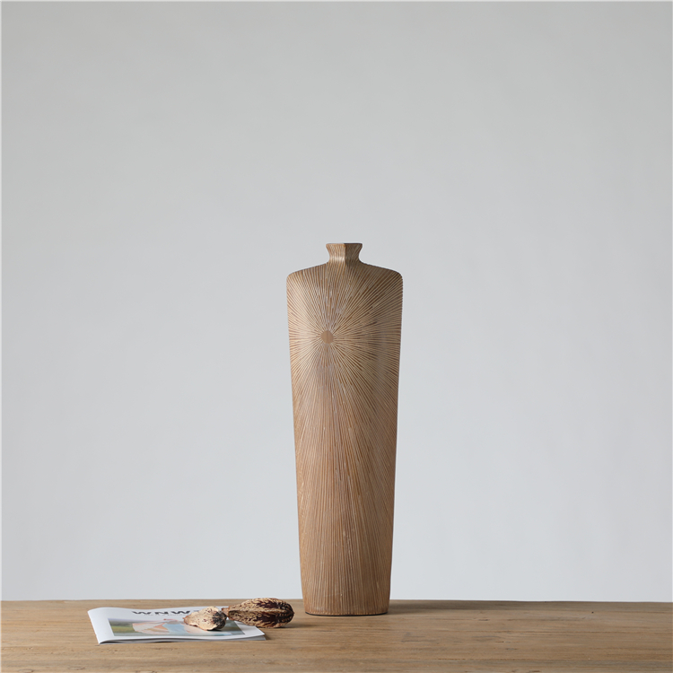 Home Decoration Accessories Embossed Creative Vase For Home Decor Flower