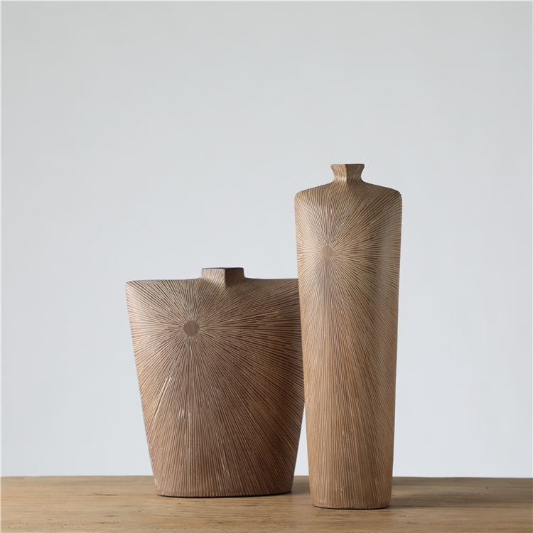 Home Decoration Accessories Embossed Creative Vase For Home Decor Flower