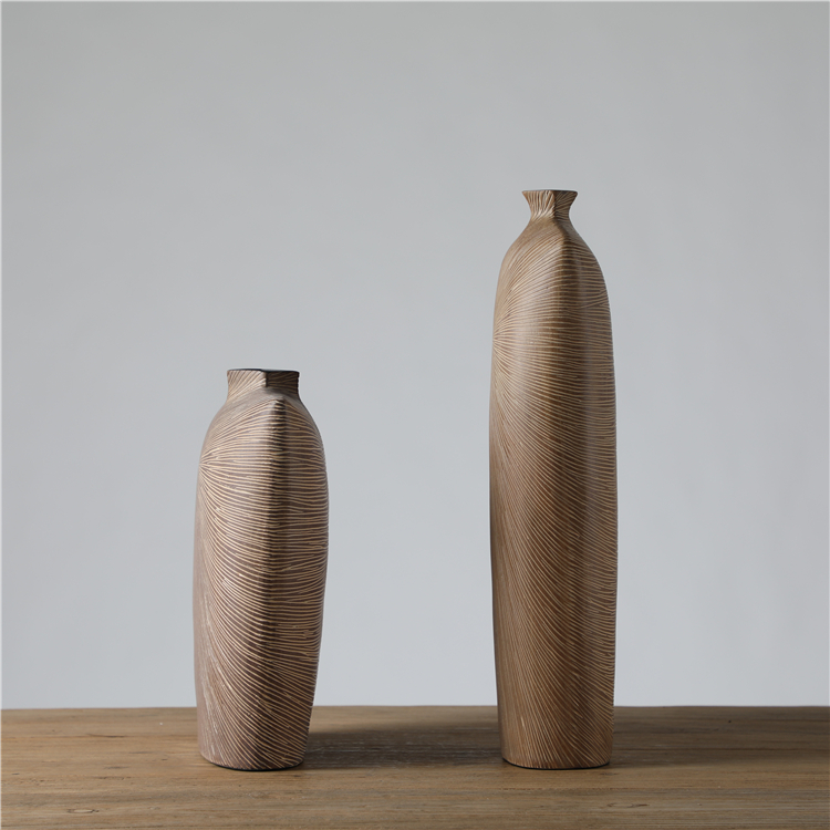 Home Decoration Accessories Embossed Creative Vase For Home Decor Flower