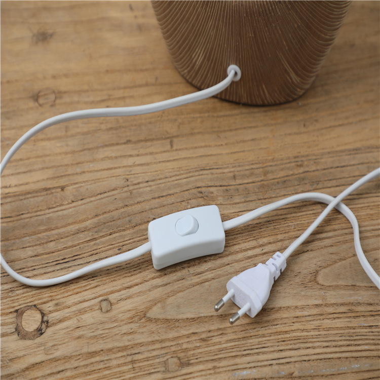 Wholesale home decor modern luxury unique bedroom light fixture resin table bedside lamp
