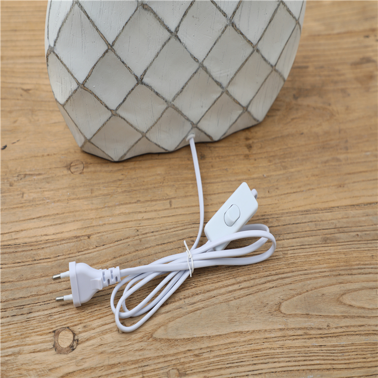 Hot Popular Home Decoration Hotel Desk White Lampshade Lamp Decorative