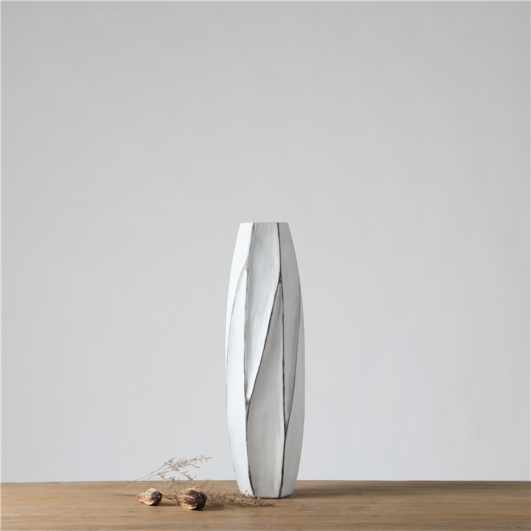 Nordic Style Resin Tall Designer Retro Home Decorative Vase