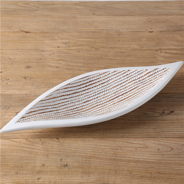 Hot Selling Home Decorative Handmade Craft Resin Tray and Orb