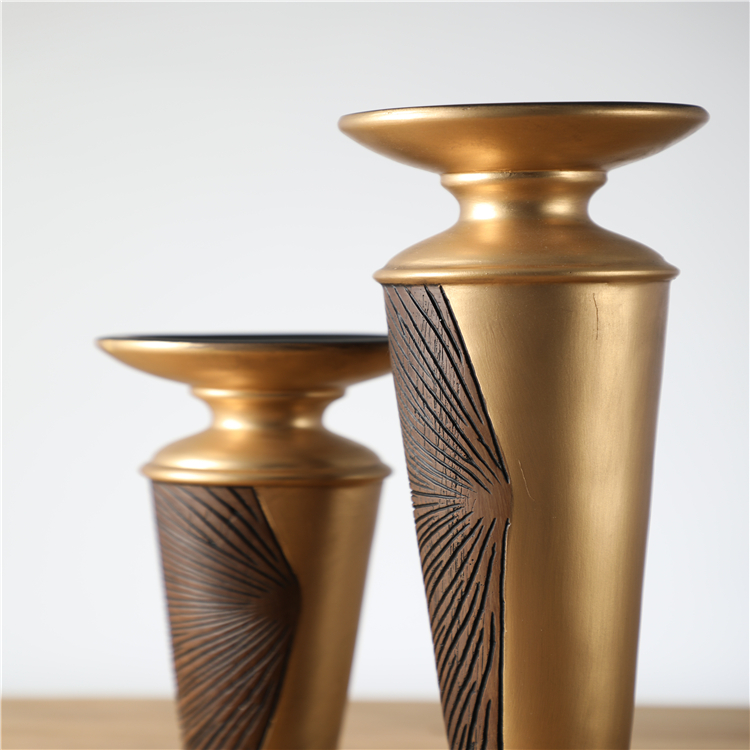 Custom Designs Wnique Home Resin Table Stand Candlestick Decoration