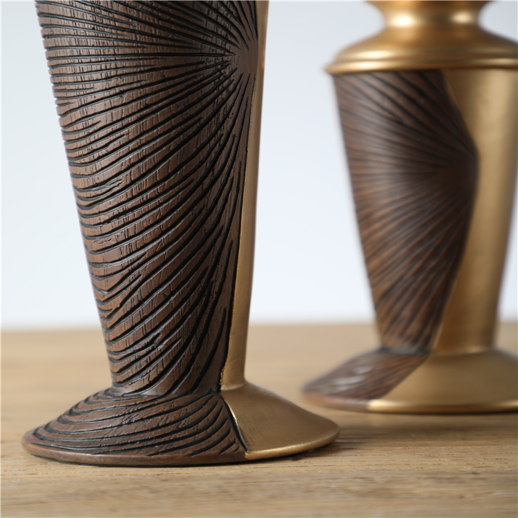Custom Designs Wnique Home Resin Table Stand Candlestick Decoration