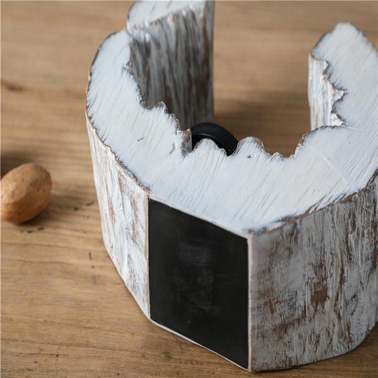 Classic Home Goods Polyresin Sweet Wedding Decoration Table Candle Stick Holder