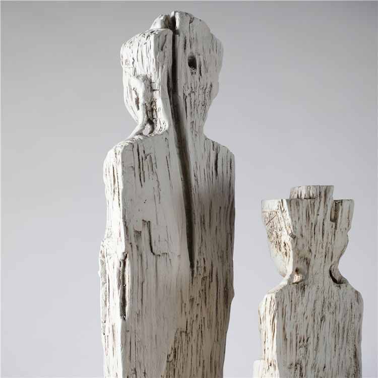 Hot Sale Nordic Trendy Home Decor Crafts Statue Figure Black Resin For Home Decoration