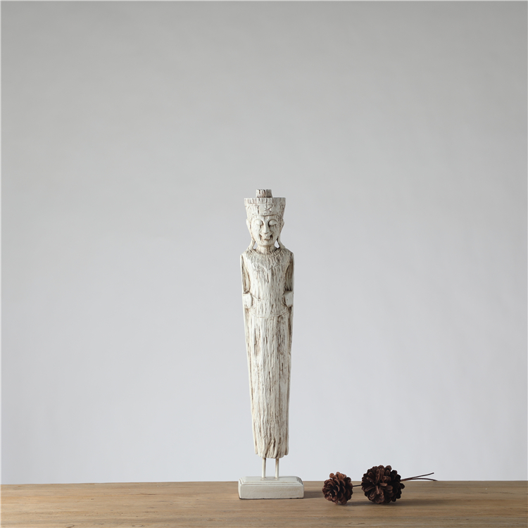 Hot Sale Nordic Trendy Home Decor Crafts Statue Figure Black Resin For Home Decoration