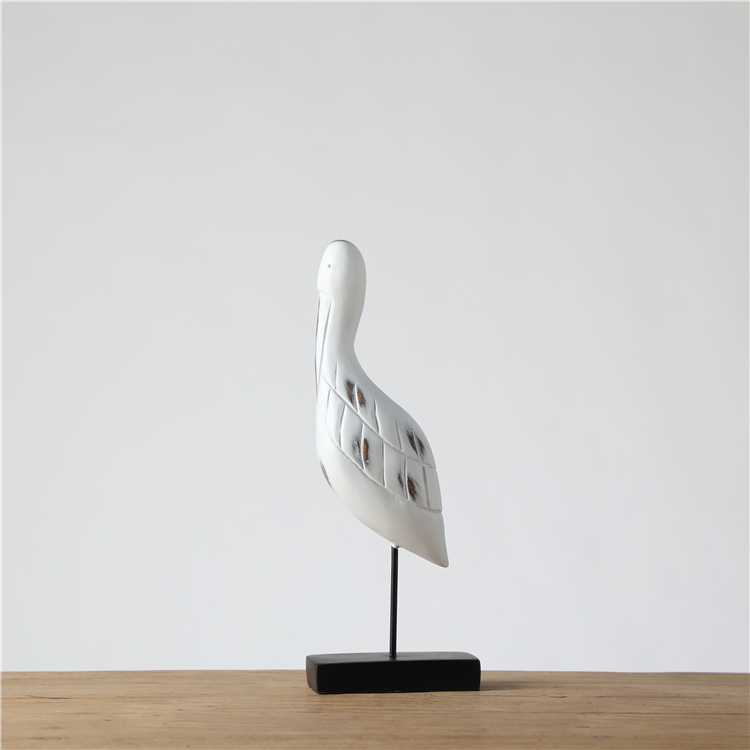 New Wholesale Polyresin Visual Animal Decoration Bird Home Decor Nordic
