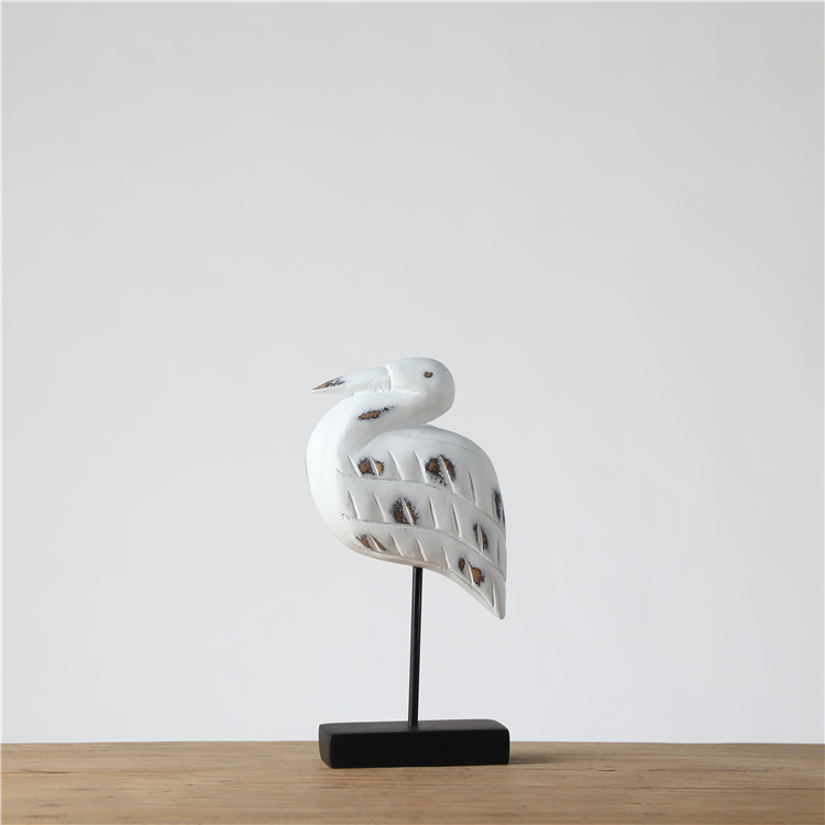 New Wholesale Polyresin Visual Animal Decoration Bird Home Decor Nordic