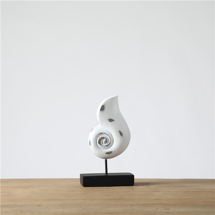 Nordic Style Ornament Shell Sculpture Home Decoration Shell Statue