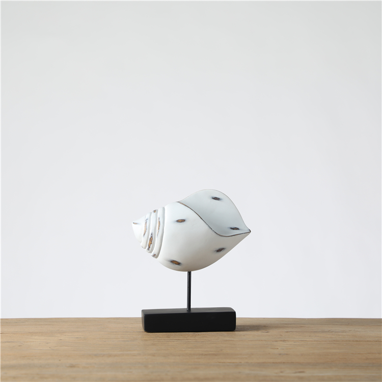 Nordic Style Ornament Shell Sculpture Home Decoration Shell Statue