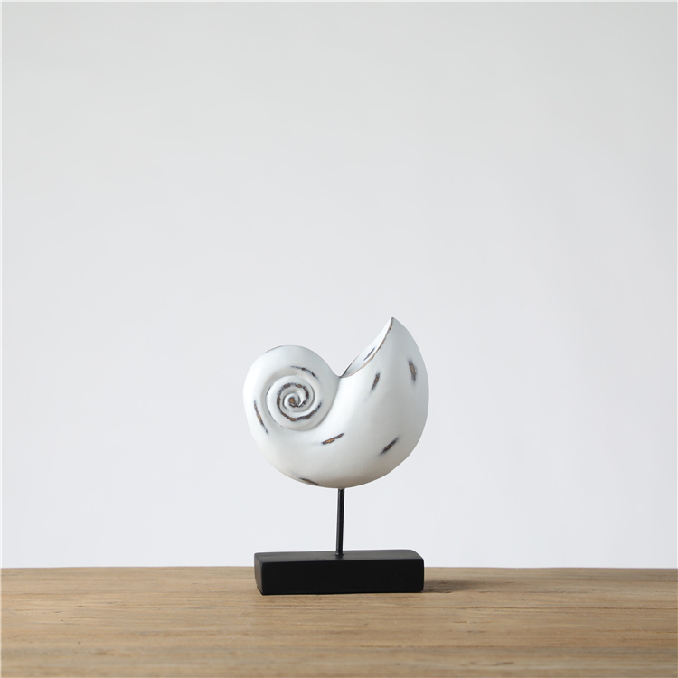 Nordic Style Ornament Shell Sculpture Home Decoration Shell Statue