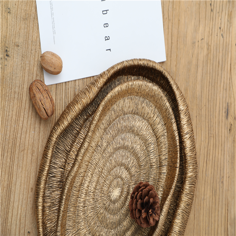 Home Decoration Accessories Newest China Indoor Decor Wholesale Plate Tray