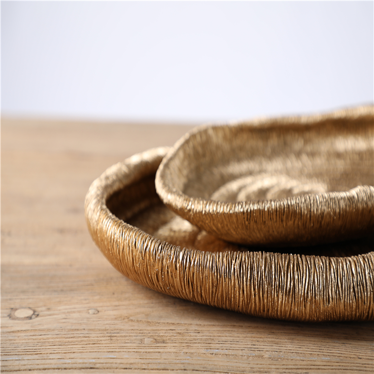 Home Decoration Accessories Newest China Indoor Decor Wholesale Plate Tray