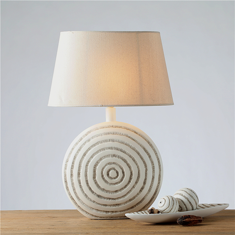 Modern Beautiful Antique Polyresin Energy-saving Table Lighting Lamp