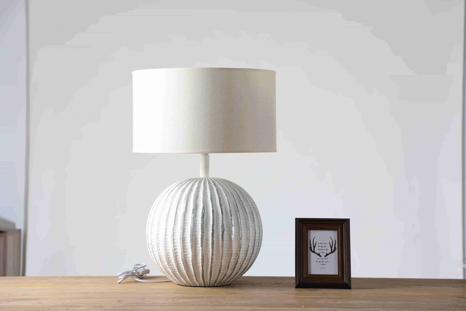 Home Decoration Resin Lamp Warm Light Bedroom Nightstand Lamps