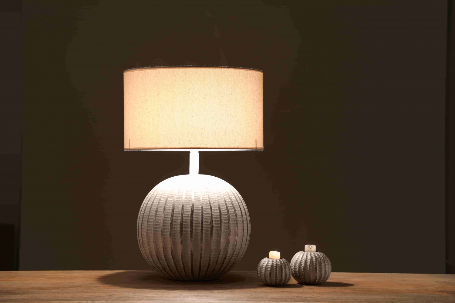 Home Decoration Resin Lamp Warm Light Bedroom Nightstand Lamps