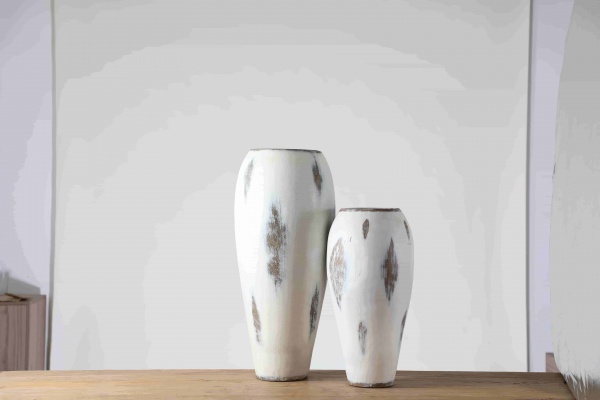 Nordic Style White Vases Elegant Home Interior Modern Table Decoration Flower Vase