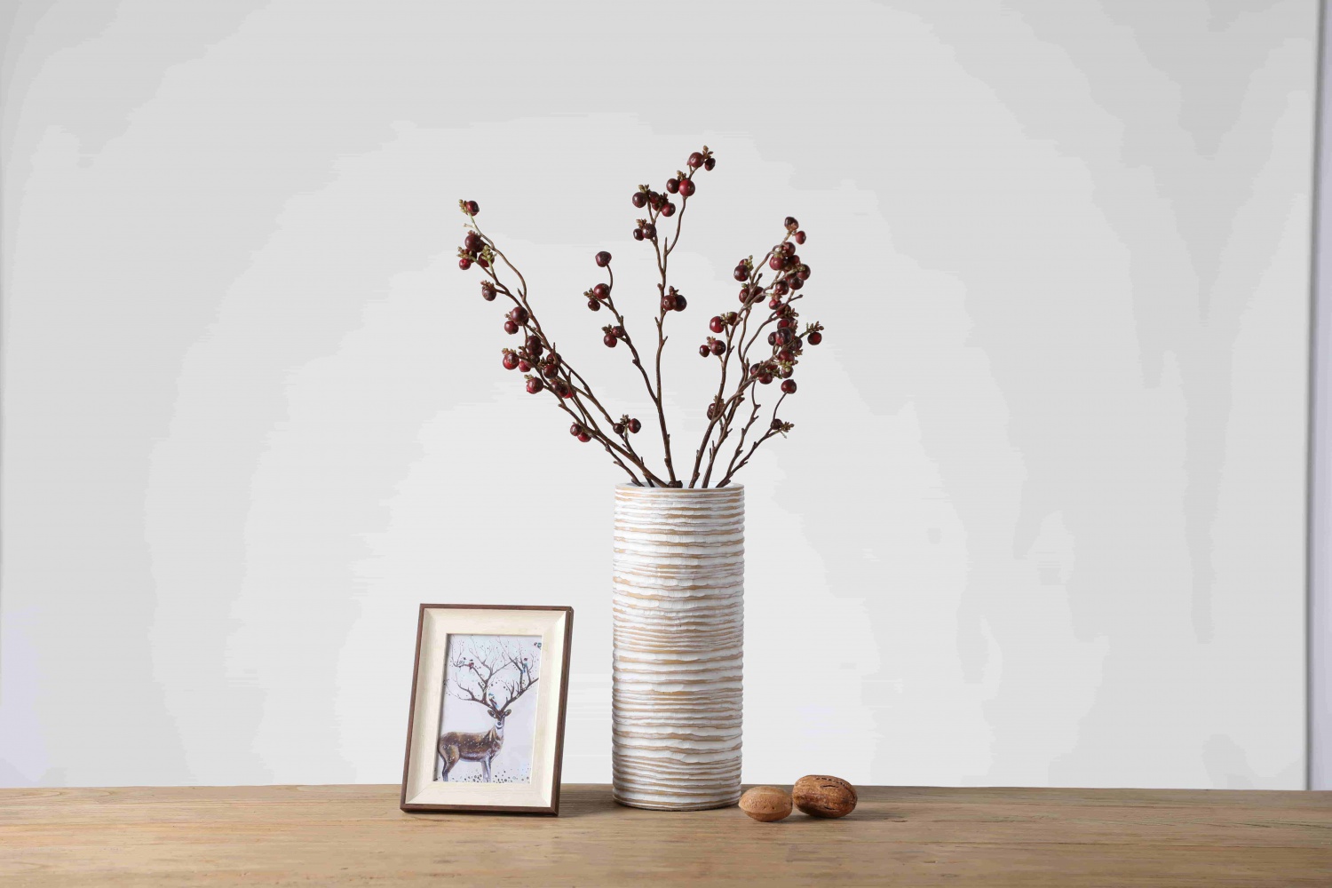 Simple Retro Vase Crafts Handmade Simple Home Decoration Art Vase Cylindrical Flower Vases For Home Decor