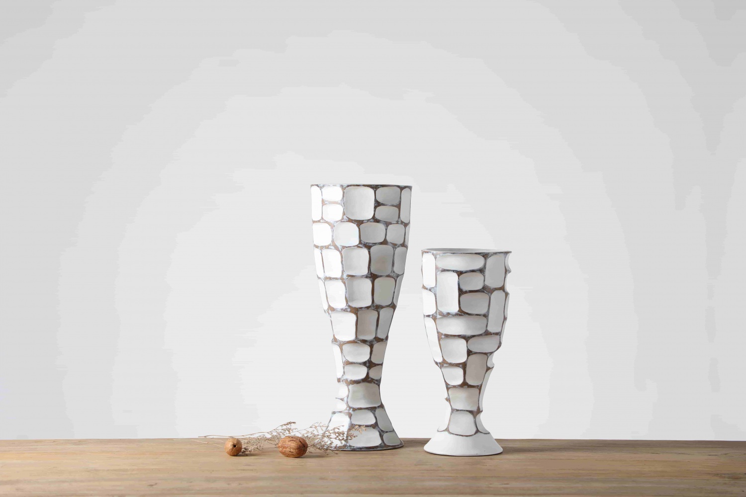 Elegance white wedding centerpiece white vase art decoration resin vase home decor vases for home decor