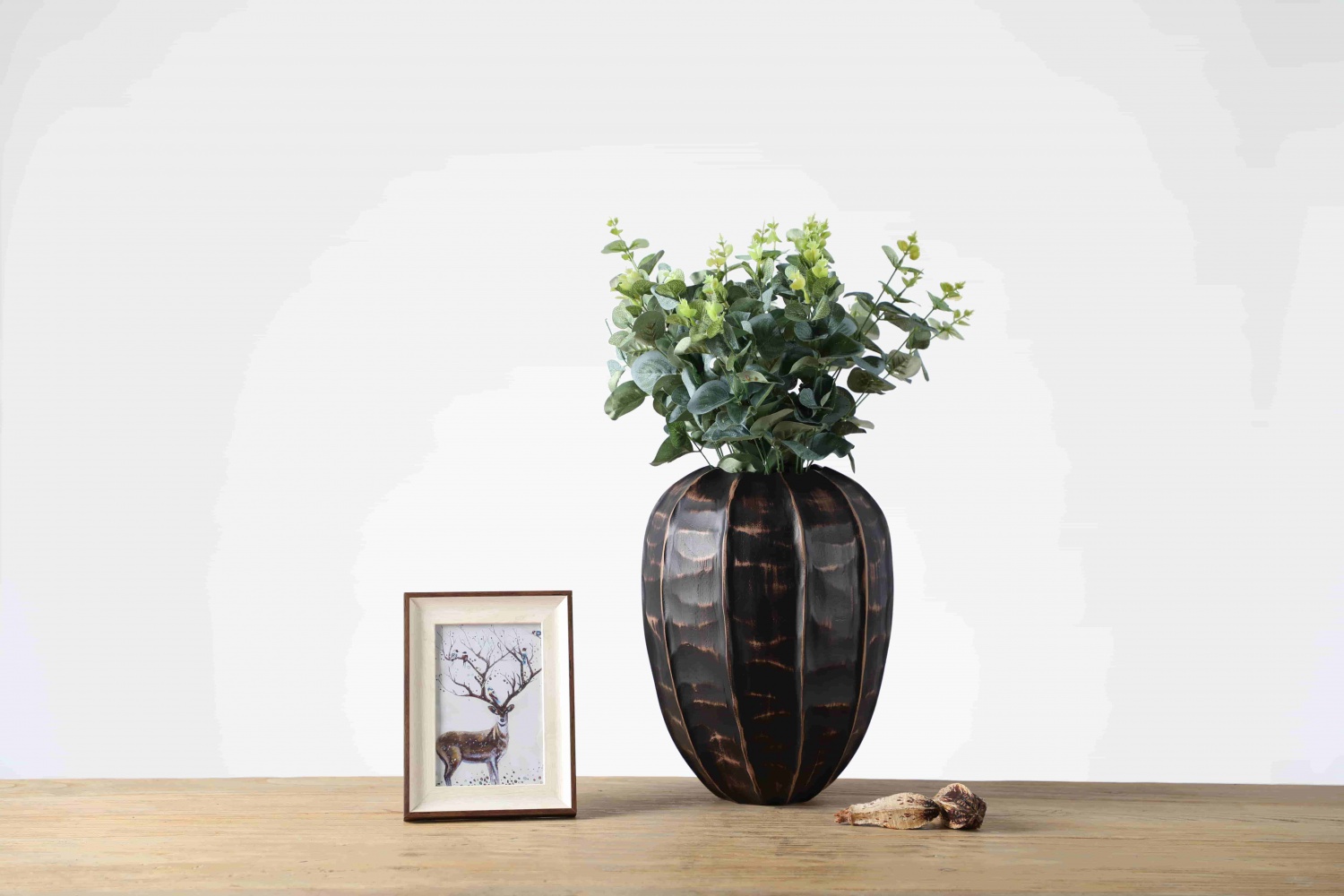 Popular wholesale nordic home decor black decorative table vases