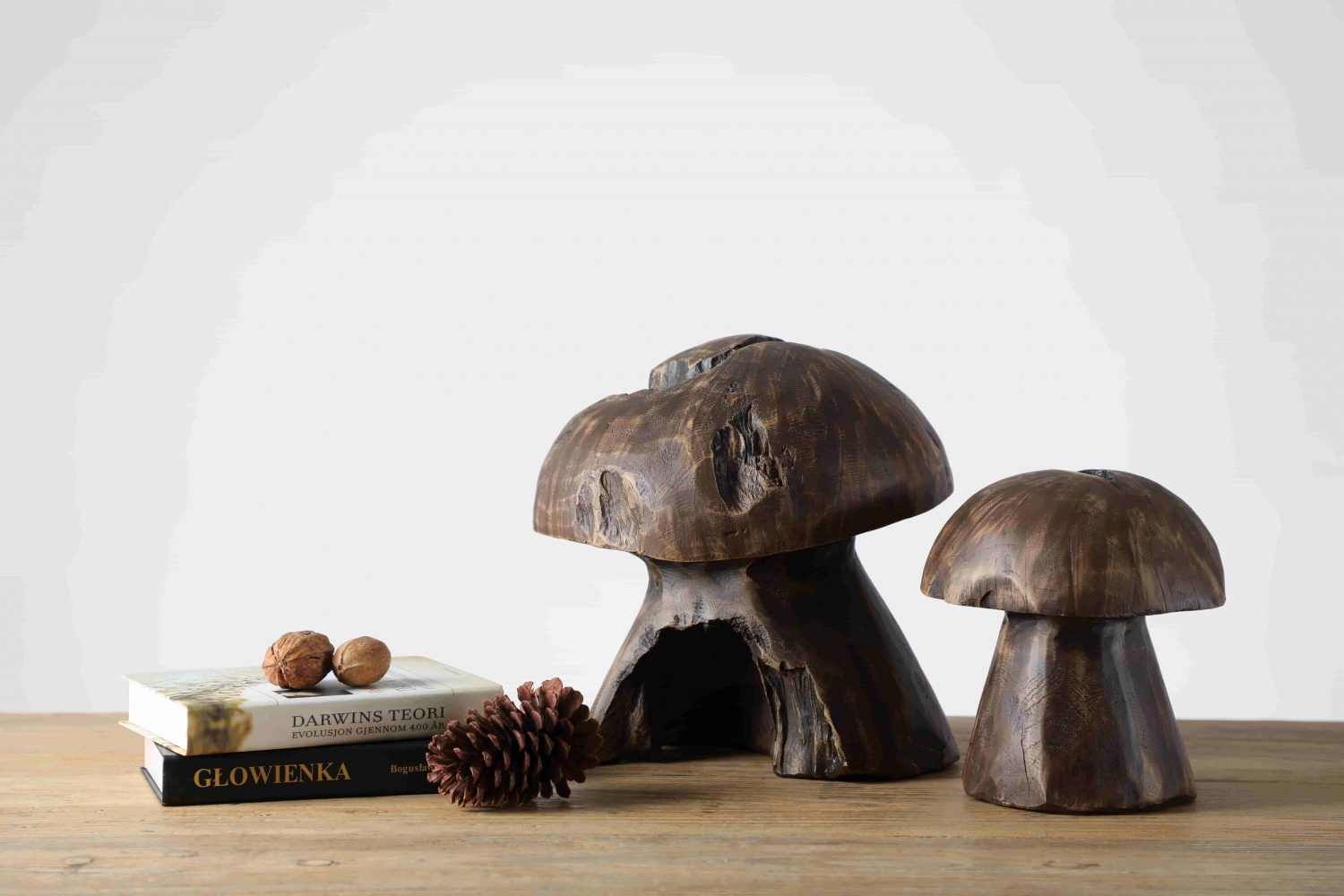 Resin Craft Statue Art Creative Retro Antique Resin Mushroom Statue