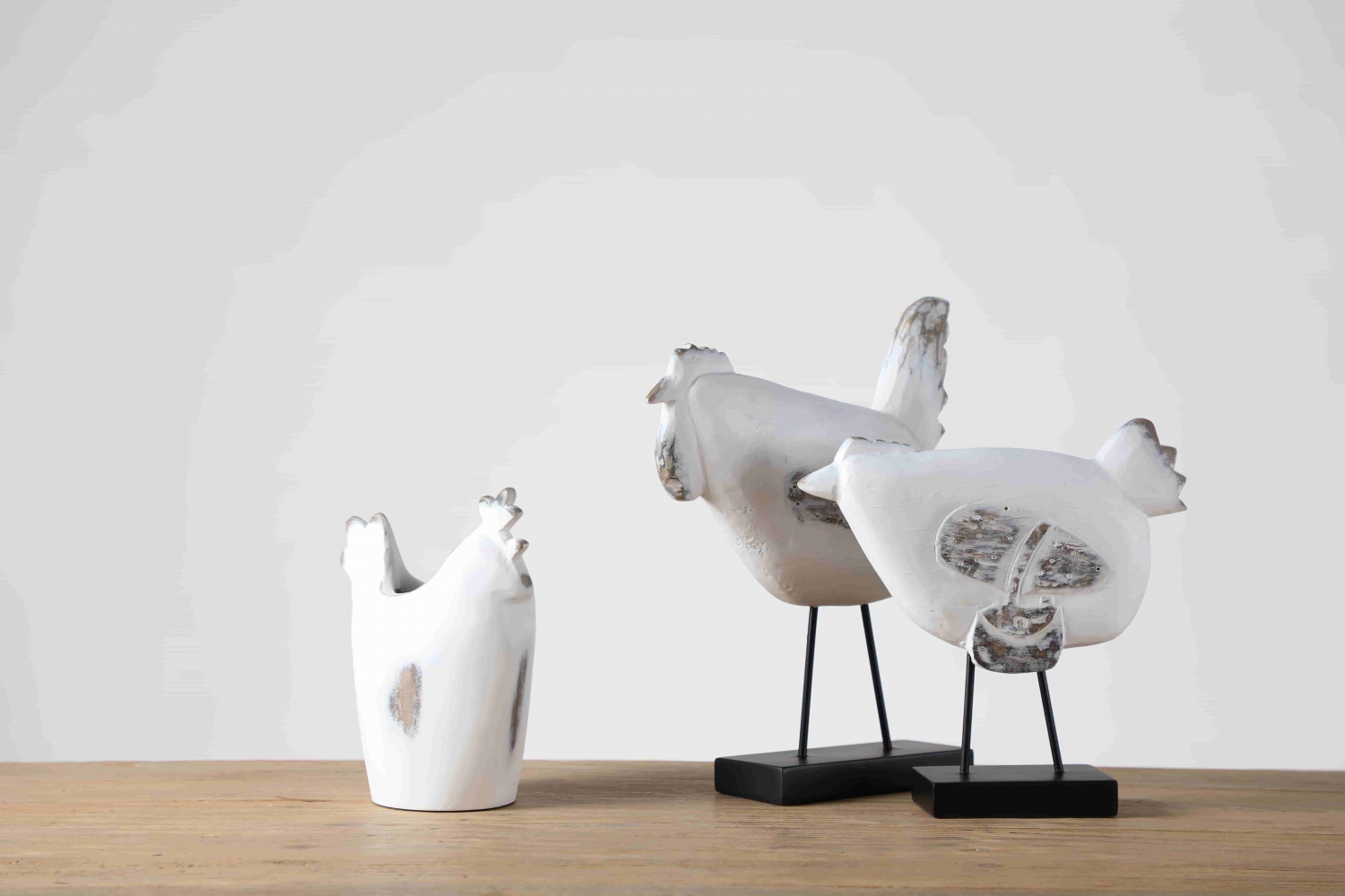 Hot Selling Home Decoration Resin Art design Bird Chicken Statue