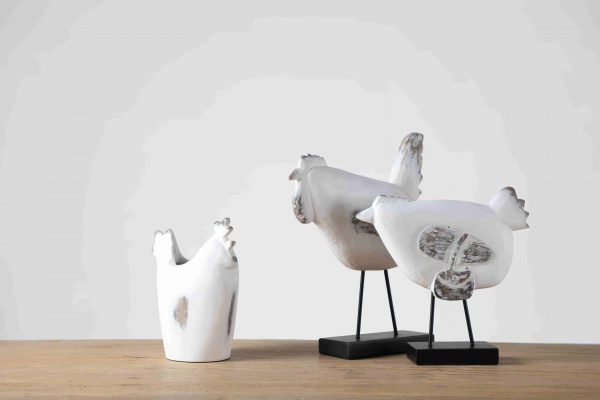 Hot Selling Home Decoration Resin Art design Bird Chicken Statue