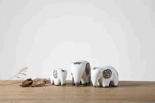 modern Decorating Ideas Elephant Animal Ornaments Resin Craft Decoration