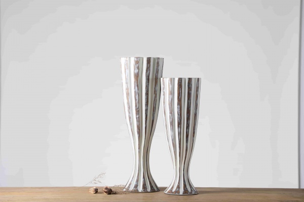 Creative handmade resin vases tall vase set nordic home decor flower vases