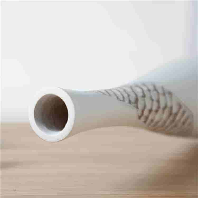 Wholesale Decorative Modern Resin Flooring Tall Large White Flower Vase