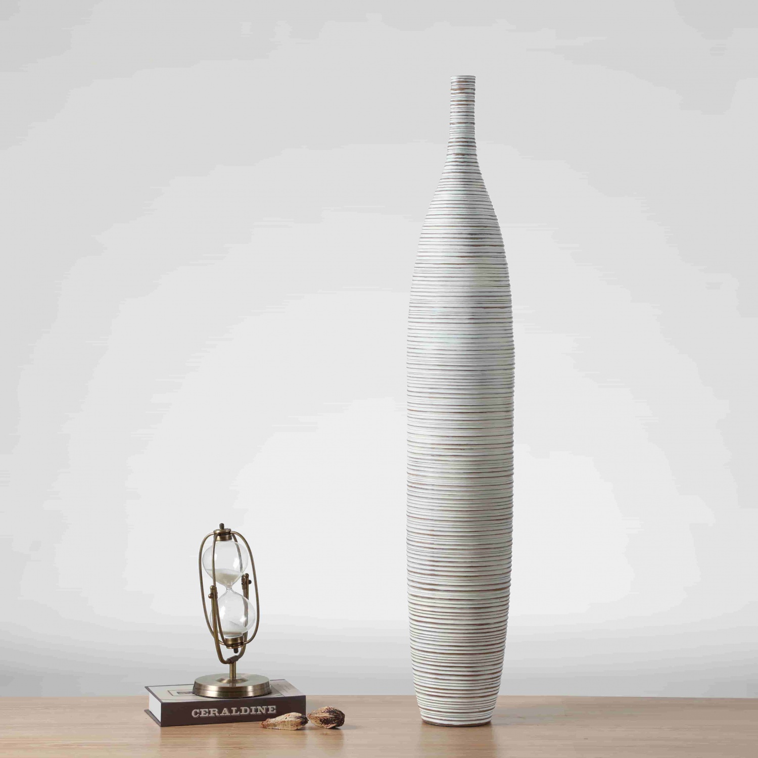 Modern Home Decor Wedding Centerpieces Resin Vase Handmade Designs White Floor Flower Vase