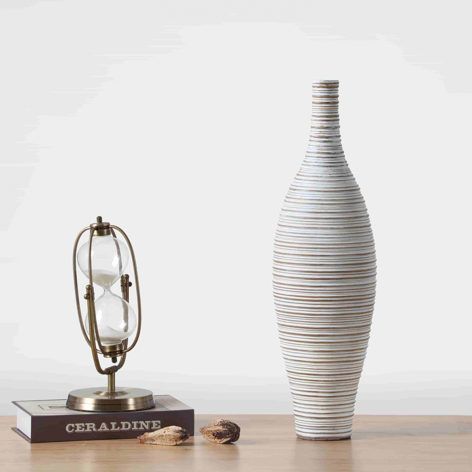 Modern Home Decor Wedding Centerpieces Resin Vase Handmade Designs White Floor Flower Vase