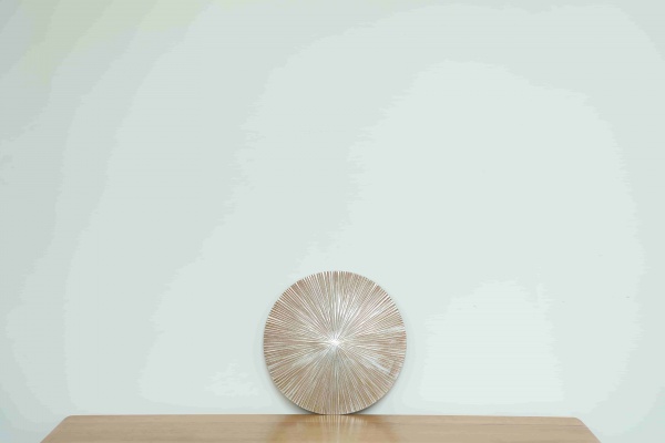 Supplies High End Art Wall Round Embossed Wall Decoration For Entryway