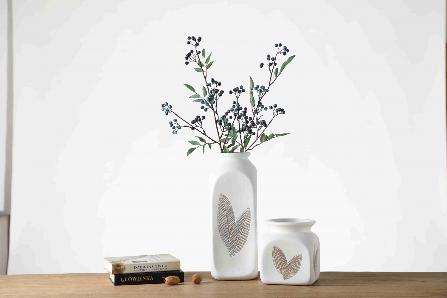 Nordic white vase floreros art decoration flower arrangement vase resin home decor flower vases