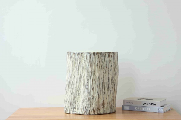 Display Home Decoration Craft abstract modern wood resin stool