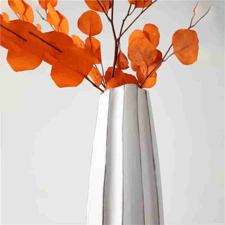 Professional home gardening supplier wholesale nodic design resin gifts & crafts home decor resin art floor flower vase