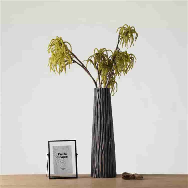 Luxury living room decor accessories pieces resin gifts & crafts modern hotel decorative vases resin flower vases set