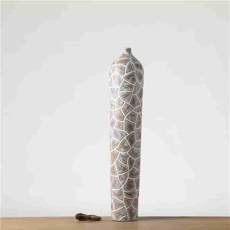 Chaozhou resin vases nordic decoration ornaments gifts crafts home decor flower vase