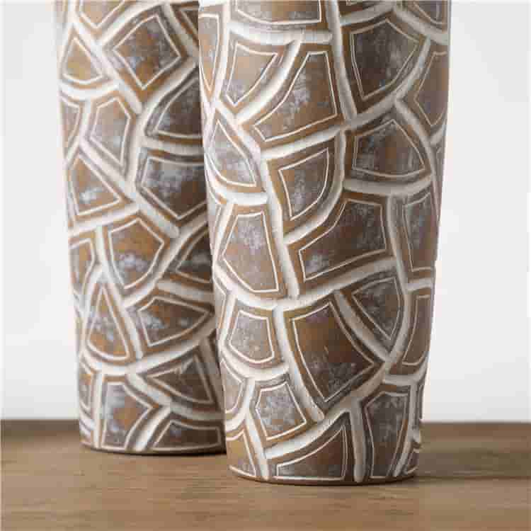 Chaozhou resin vases nordic decoration ornaments gifts crafts home decor flower vase