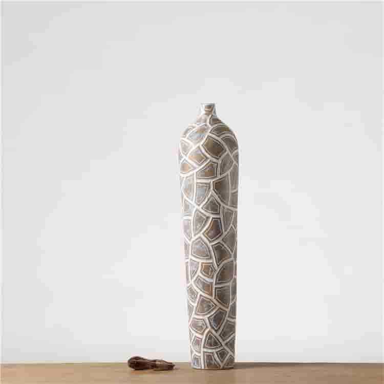 Chaozhou resin vases nordic decoration ornaments gifts crafts home decor flower vase