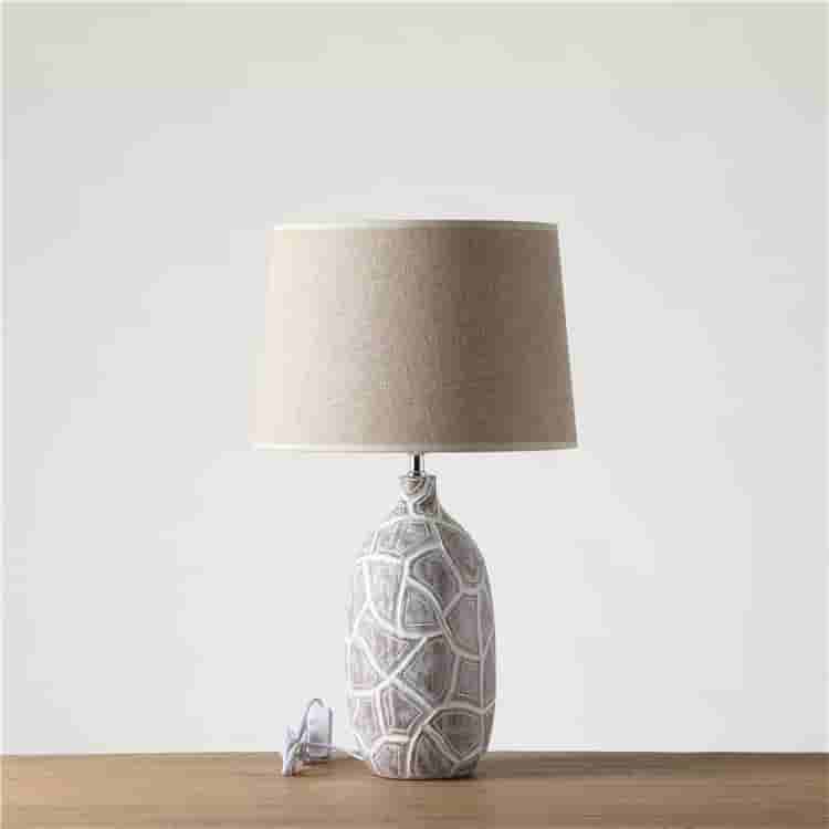 Wholesale interior home decoration polyresin vase table lamp home decor gifts flower vase set