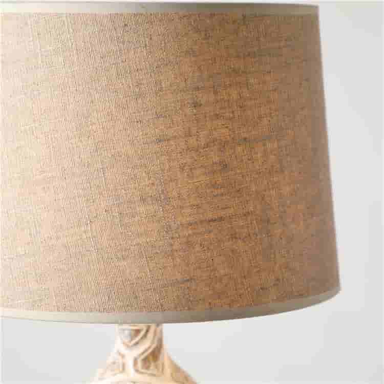 Wholesale interior home decoration polyresin vase table lamp home decor gifts flower vase set