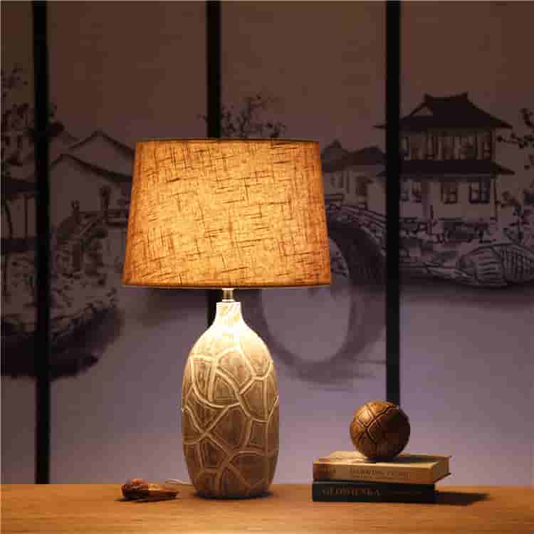 Wholesale interior home decoration polyresin vase table lamp home decor gifts flower vase set